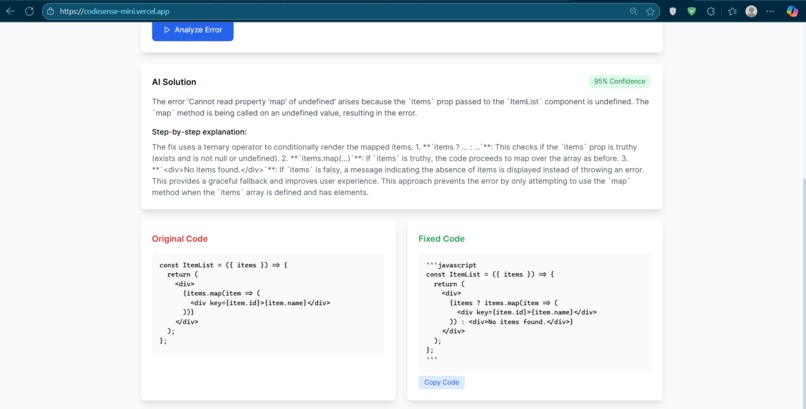 CodeSense Mini – screenshot 3