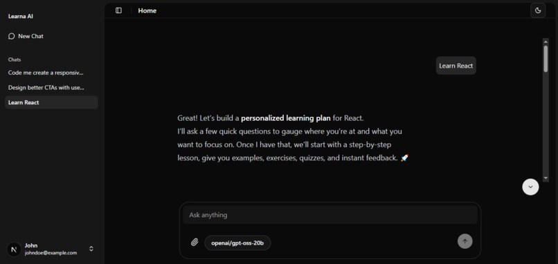 LEARNA – screenshot 2