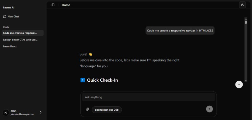 LEARNA – screenshot 3