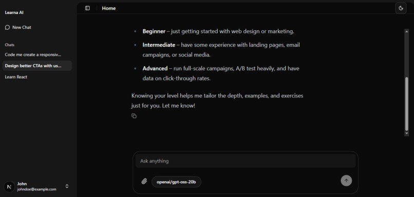 LEARNA – screenshot 4