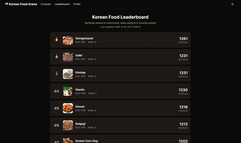 Korean Food Arena – screenshot 2