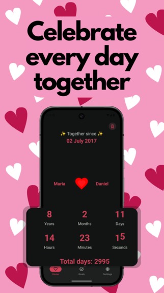 Couple Goals & Love counter – screenshot 2