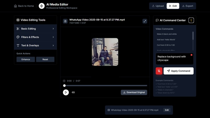Edit AI – screenshot 2