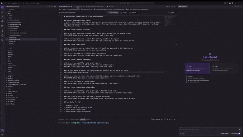 2Truths-1Lie: A Kiro-Powered Social Video Game – screenshot 4