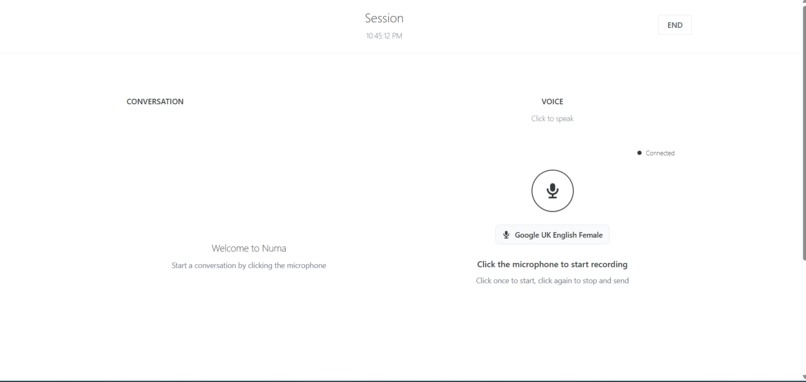 Numa – screenshot 2