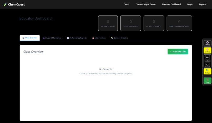 Chemistry quest – screenshot 1