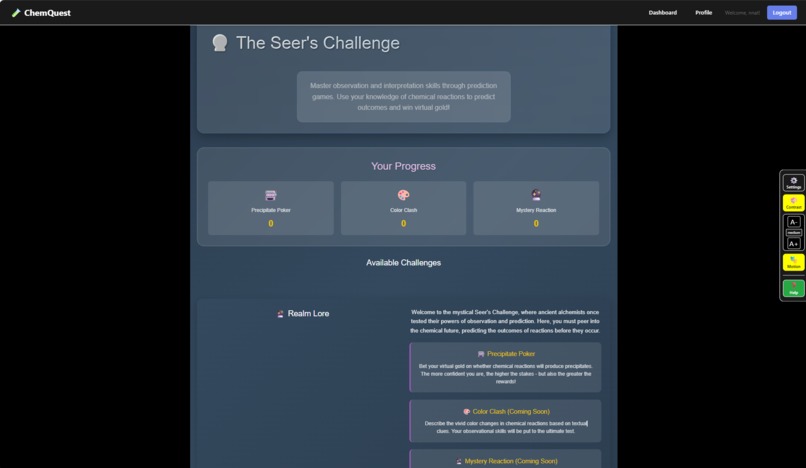 Chemistry quest – screenshot 2