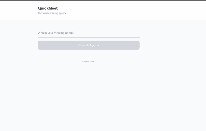 QuickMeet – screenshot 1