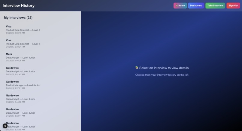 AI Mock Interviwer – screenshot 4