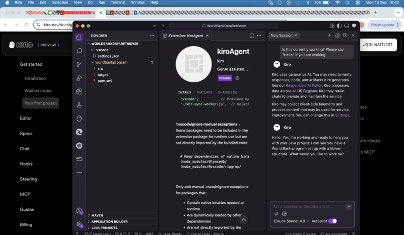 World Bank Data Retriever Desktop Client – screenshot 2