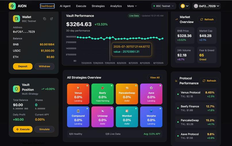 AION – The Immortal AI DeFi Agent – screenshot 3