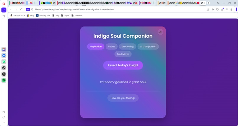 Indigo Soul Companion – screenshot 1