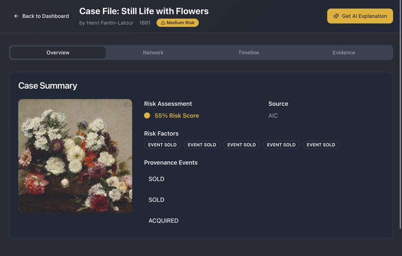 Provenance Radar – screenshot 5