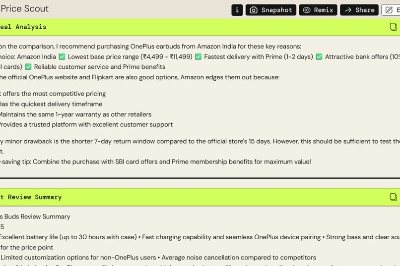 AI Shopping Buddy – Smart Price Finder – screenshot 2