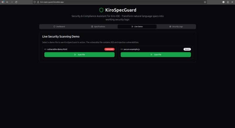 KiroSpecGuard – screenshot 3