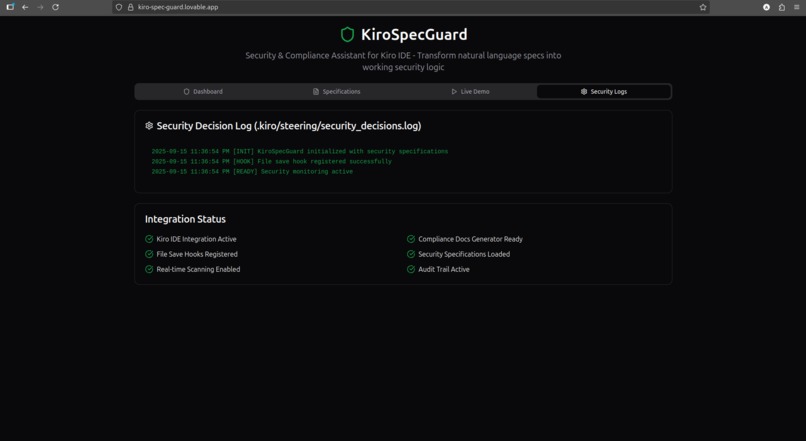 KiroSpecGuard – screenshot 4