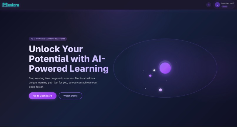 Mentora – screenshot 1