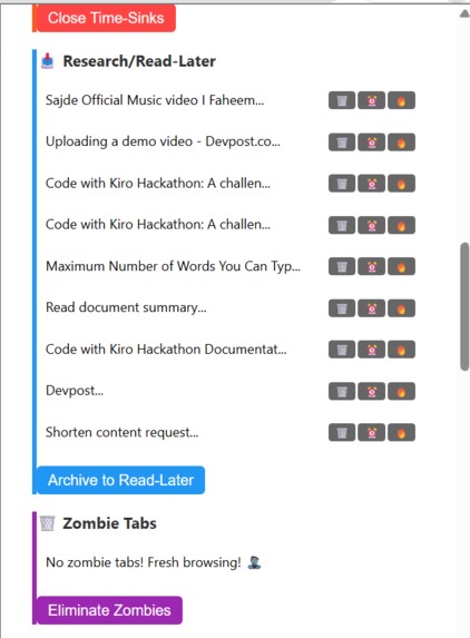 Tab Therapist  – screenshot 1
