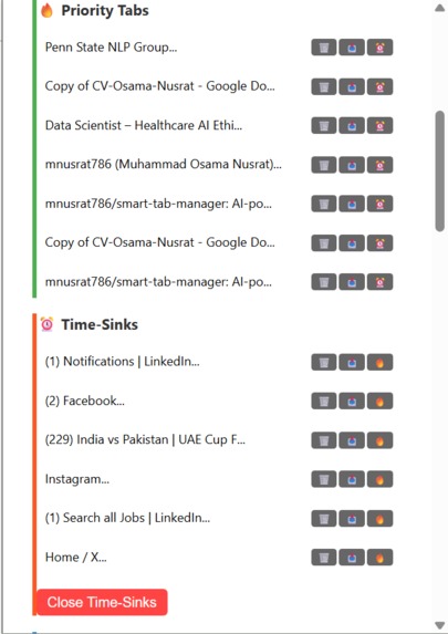 Tab Therapist  – screenshot 3