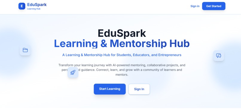 EDUSPARK-Learning and Mentorship Hub. – screenshot 3