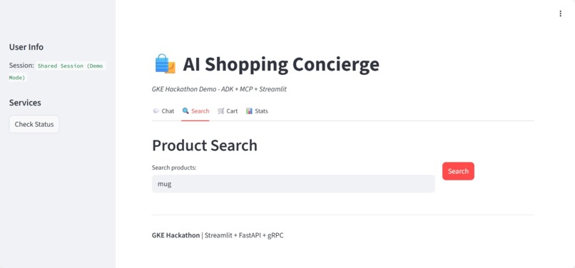 AI-Powered Personal Shopping Concierge – screenshot 4