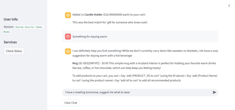 AI-Powered Personal Shopping Concierge – screenshot 10