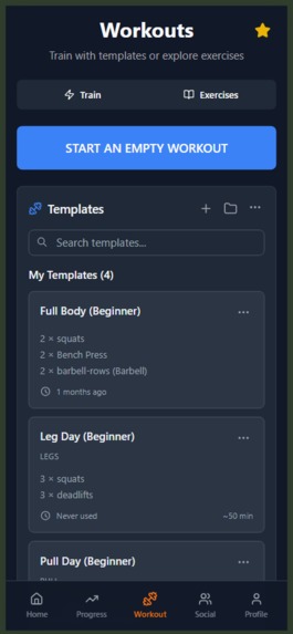 LiftFire - GymTracker – screenshot 3