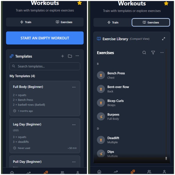 LiftFire - GymTracker – screenshot 1
