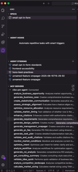 Vibe PM Agent – screenshot 2