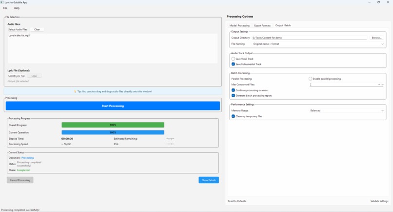 Karaoke Video Creator Suite – screenshot 1