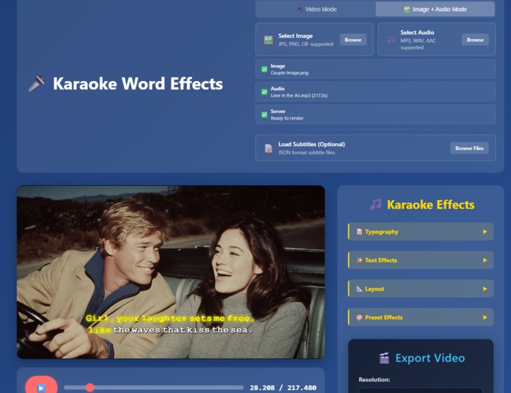 Karaoke Video Creator Suite – screenshot 3