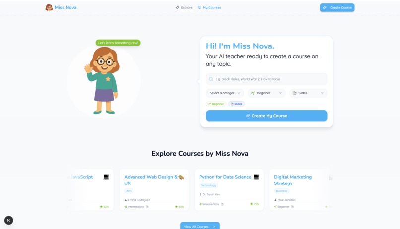 Miss Nova – screenshot 1