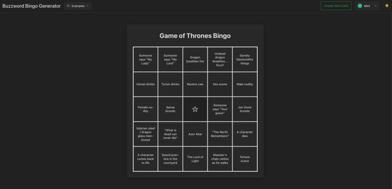 Buzzword Bingo w/ Kiro – screenshot 1