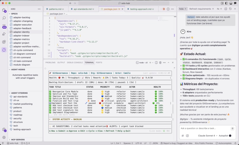 GitGovernance – screenshot 5