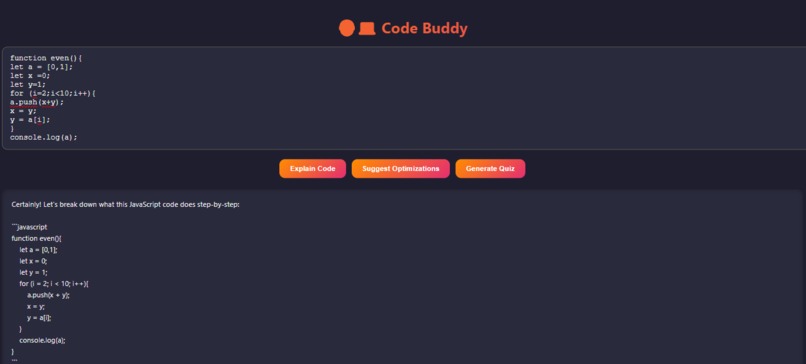 Code Buddy - AI Coding Assistant – screenshot 2