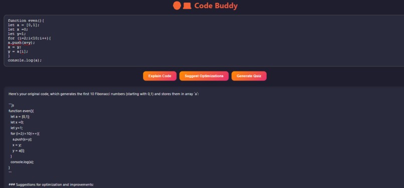 Code Buddy - AI Coding Assistant – screenshot 3