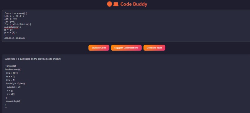Code Buddy - AI Coding Assistant – screenshot 4