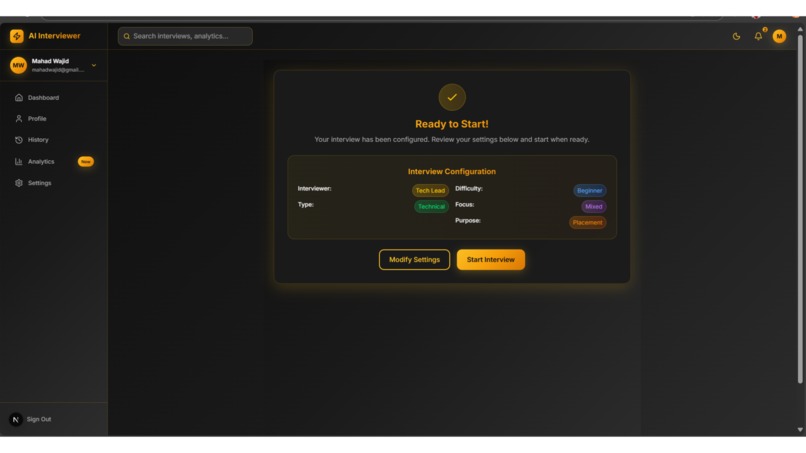 AI Interviewer & Recruitment Platform – screenshot 7