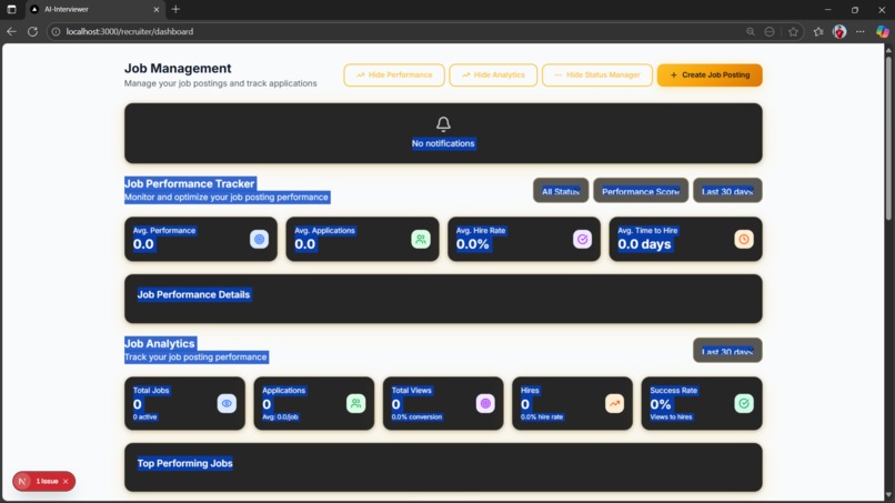 AI Interviewer & Recruitment Platform – screenshot 8