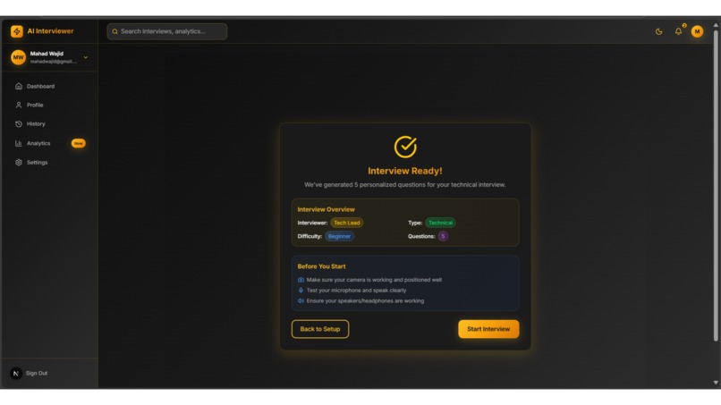 AI Interviewer & Recruitment Platform – screenshot 10