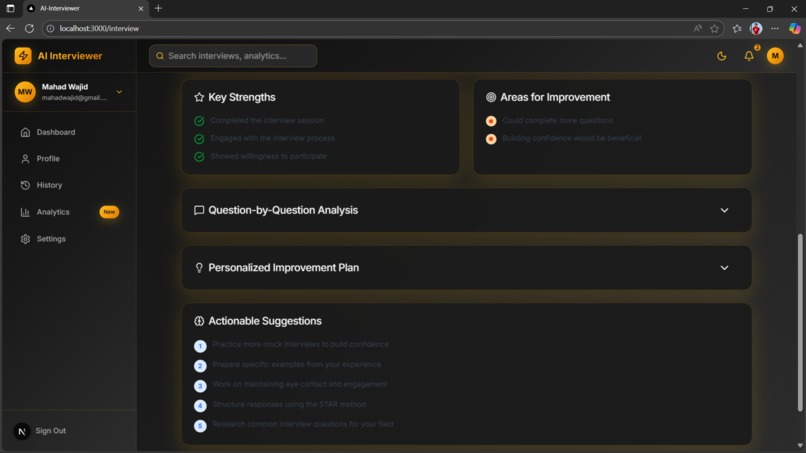 AI Interviewer & Recruitment Platform – screenshot 13