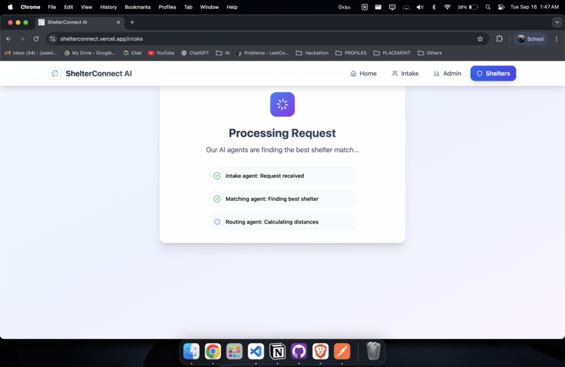ShelterConnect AI – screenshot 4