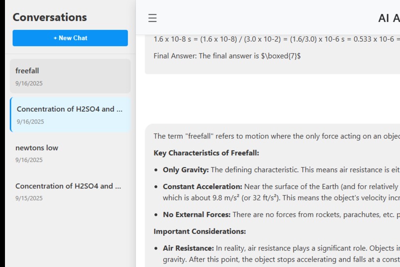 JEE DoubtDesk – screenshot 1
