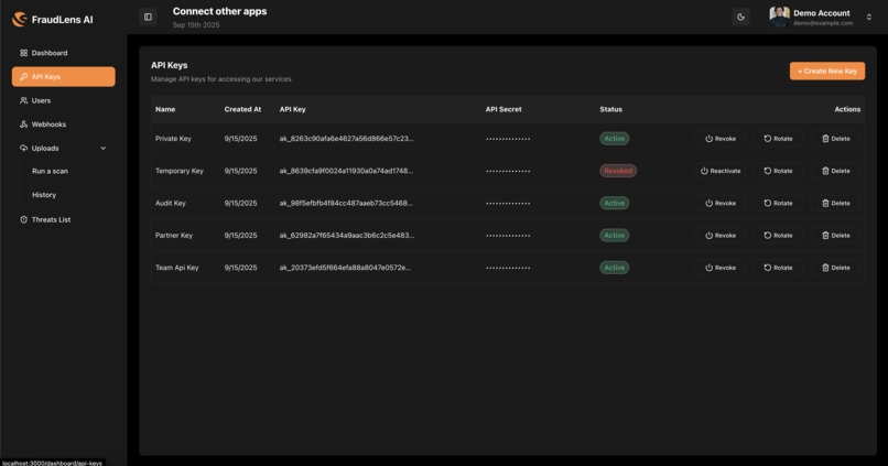 FraudLens AI – screenshot 4