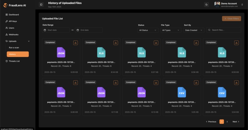 FraudLens AI – screenshot 6