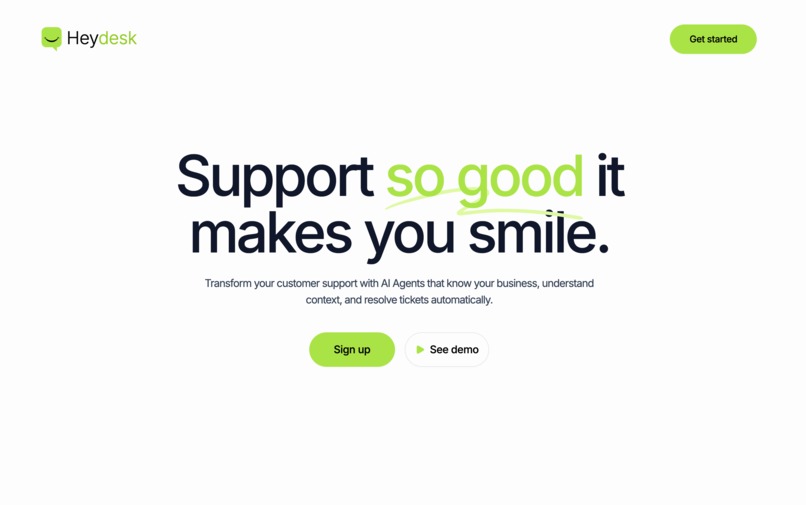 Heydesk – screenshot 3