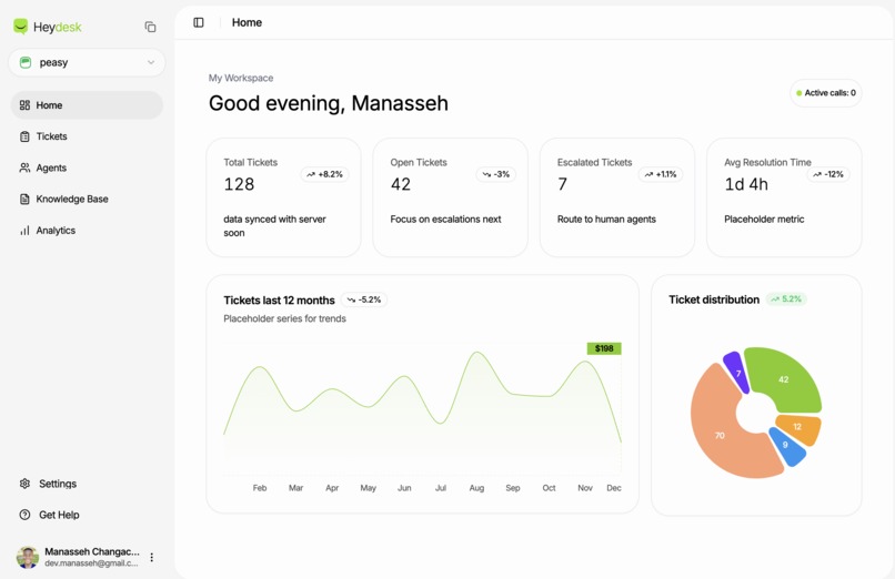 Heydesk – screenshot 4