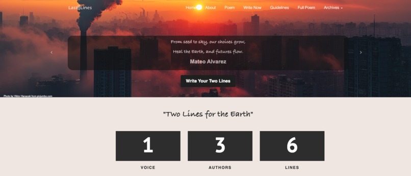 Last Two Lines for the Earth – screenshot 1