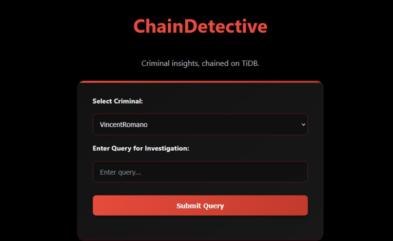 ChainDetective – screenshot 1