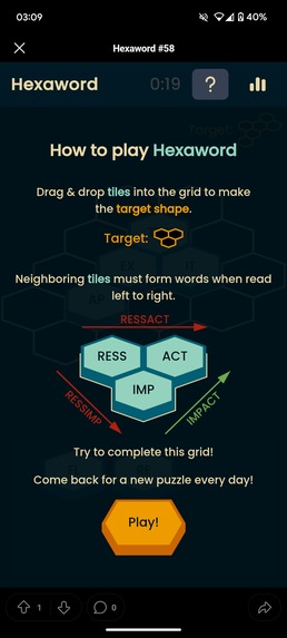 Hexaword – screenshot 3